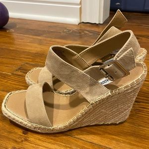 Steve Madden espadrille wedges